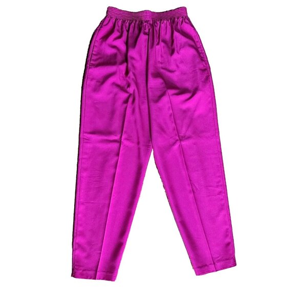 Peter Popovitch Outfit Set Womens Sz SP Small Petite Purple Blue Yellow Vintage - Picture 5 of 10